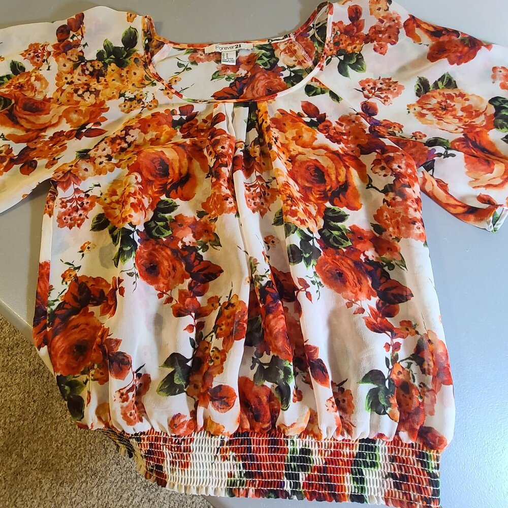 Rue21 Sheer Blouse  - Medium - Picture 4 of 8
